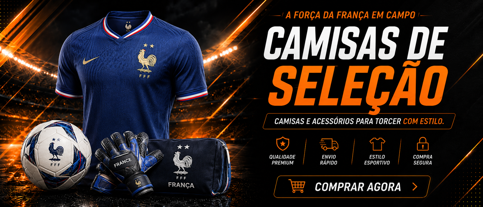 Banner Seleção França